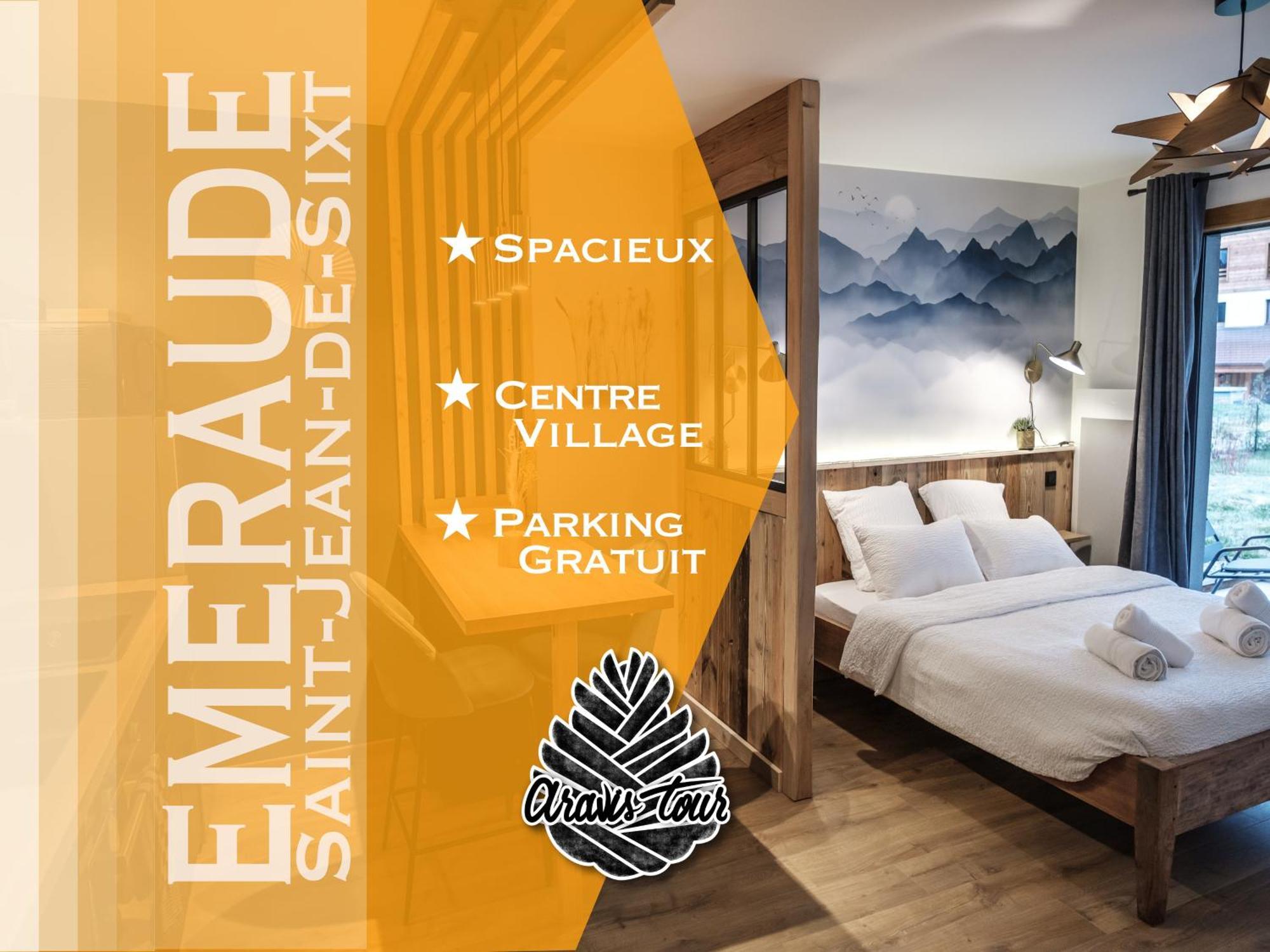 Residence Emeraude - Centre Village - Aravistour Saint-Jean-de-Sixt Ngoại thất bức ảnh